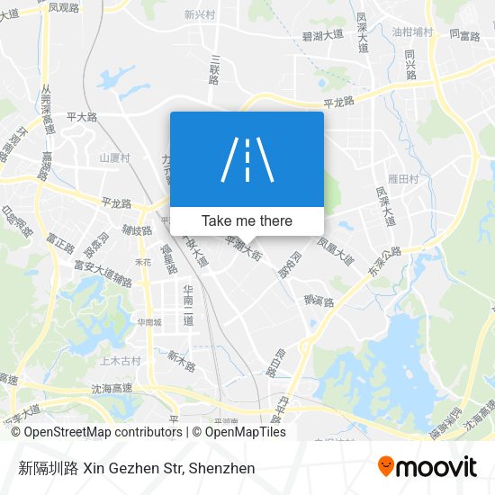 新隔圳路 Xin Gezhen Str map