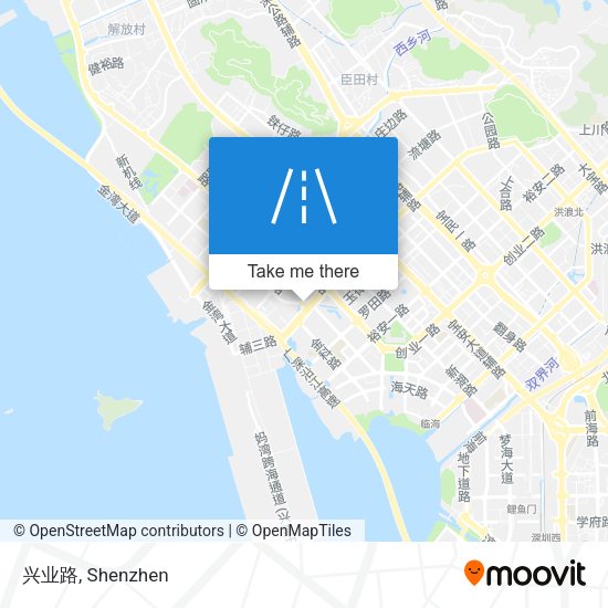兴业路 map