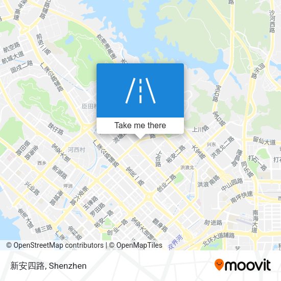 新安四路 map