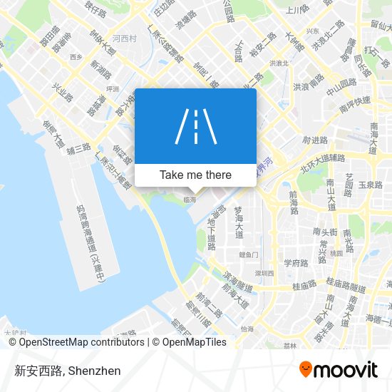 新安西路 map