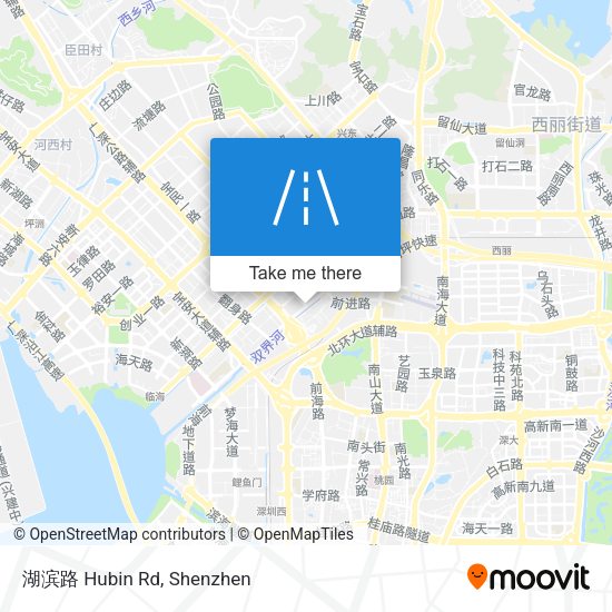 湖滨路 Hubin Rd map