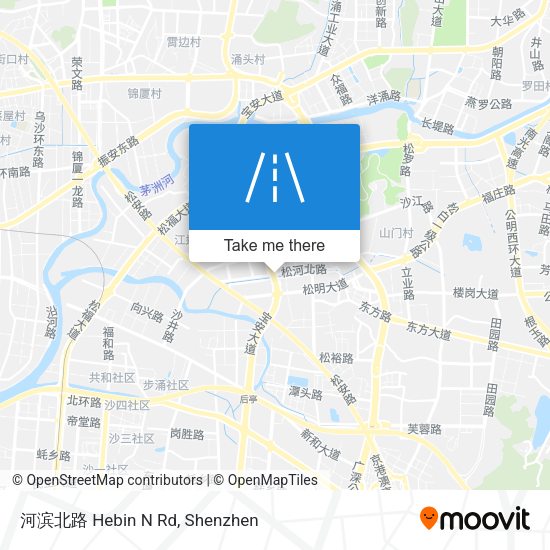 河滨北路 Hebin N Rd map