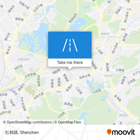 红棉路 map