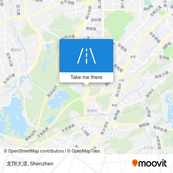 龙翔大道 map
