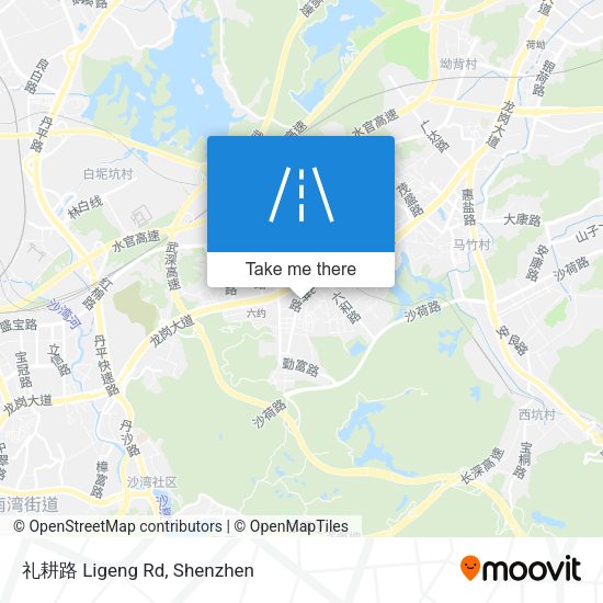 礼耕路 Ligeng Rd map