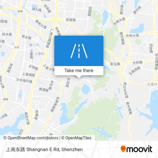 上南东路 Shangnan E Rd map