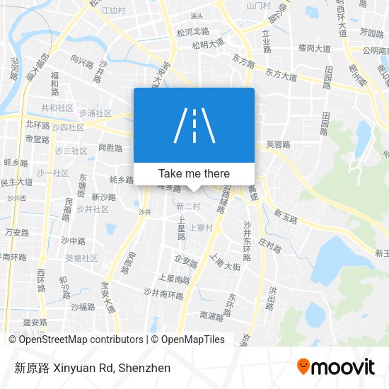 新原路 Xinyuan Rd map