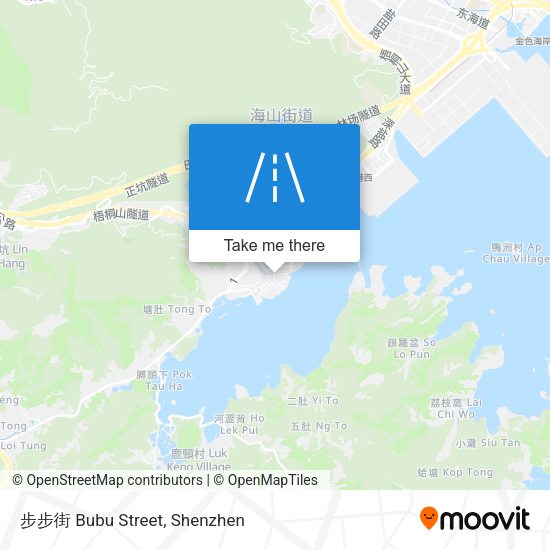 步步街 Bubu Street map