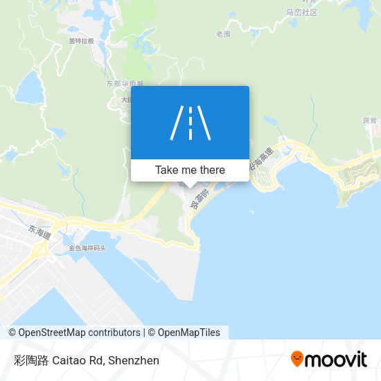 彩陶路 Caitao Rd map