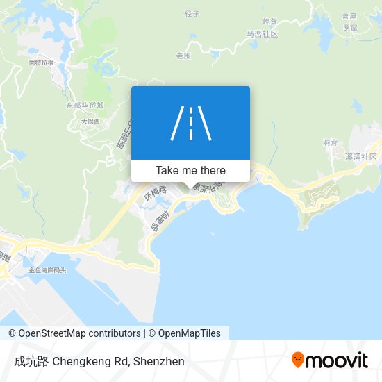 成坑路 Chengkeng Rd map