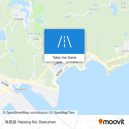 海星路 Haixing Rd map