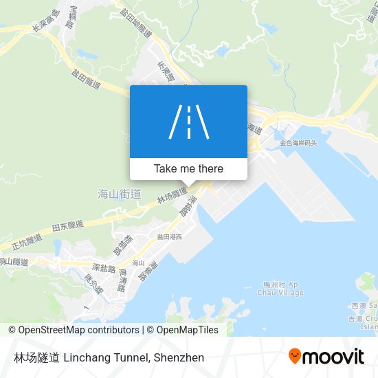 林场隧道 Linchang Tunnel map