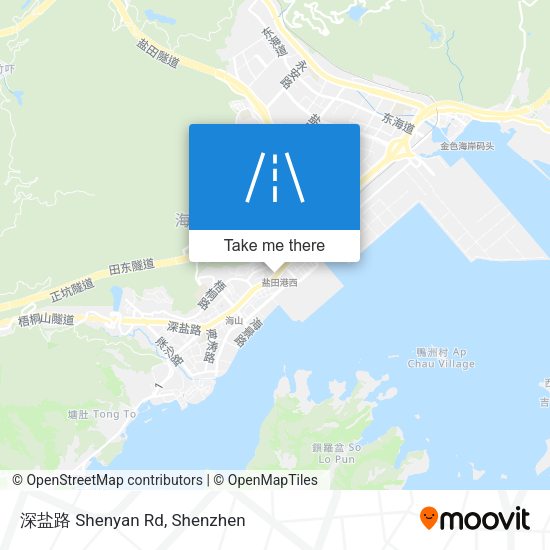 深盐路 Shenyan Rd map