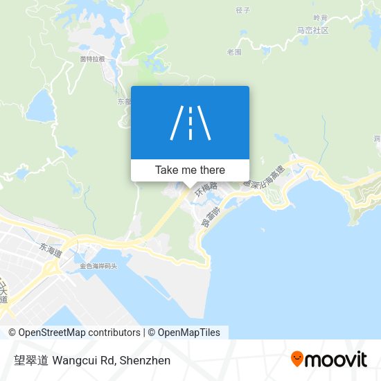 望翠道 Wangcui Rd map