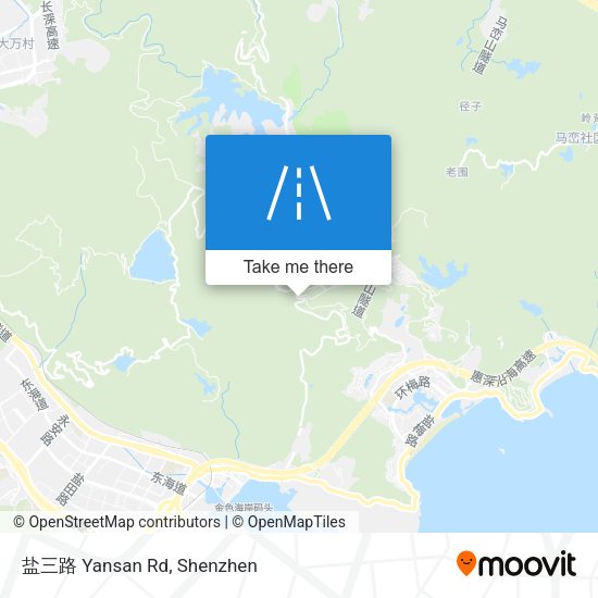 盐三路 Yansan Rd map