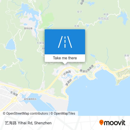 艺海路 Yihai Rd map