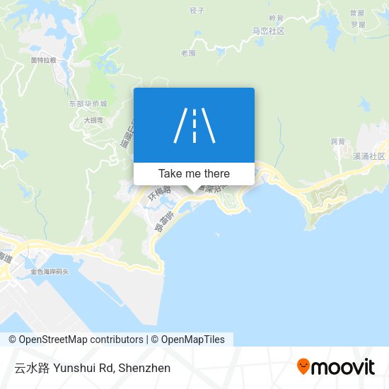 云水路 Yunshui Rd map