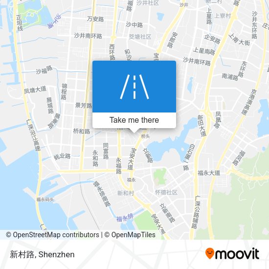 新村路 map