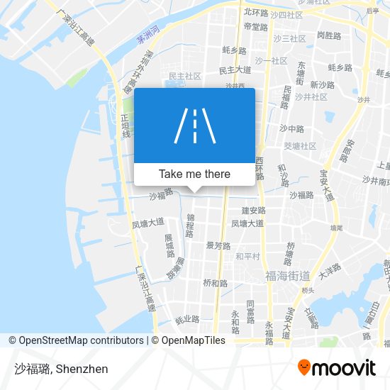 沙福璐 map