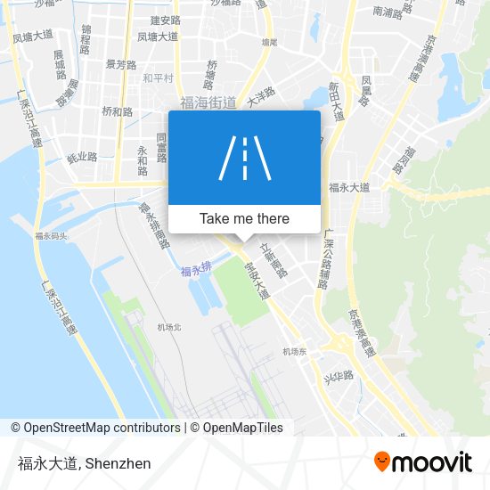 福永大道 map