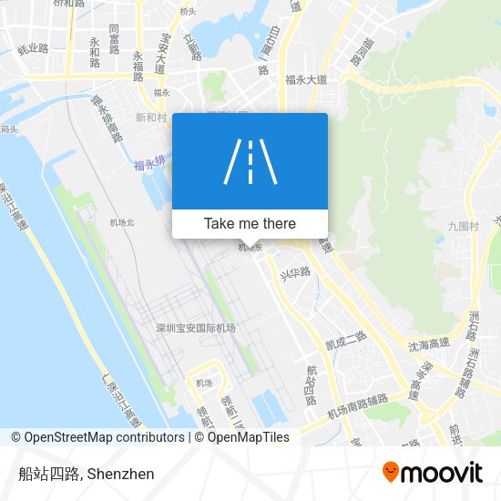 船站四路 map