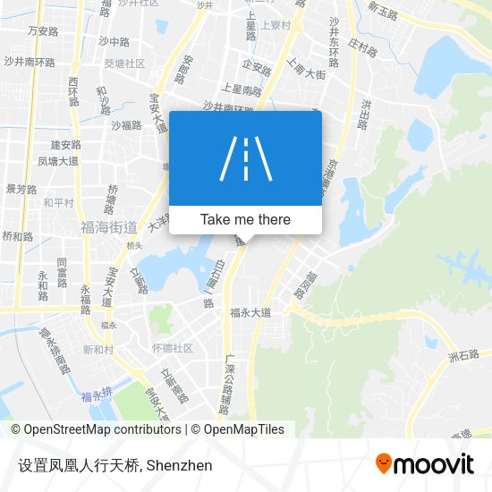 设置凤凰人行天桥 map