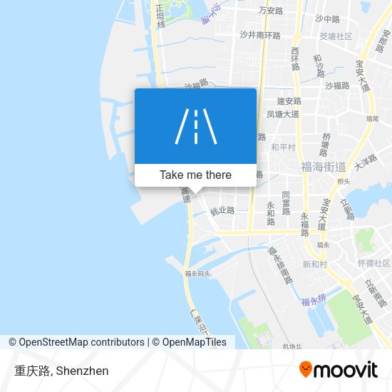 重庆路 map