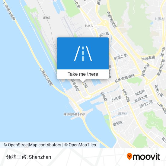 领航三路 map