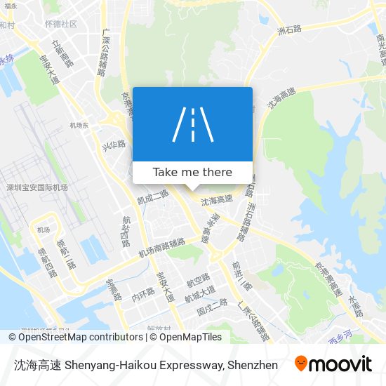 沈海高速 Shenyang-Haikou Expressway map