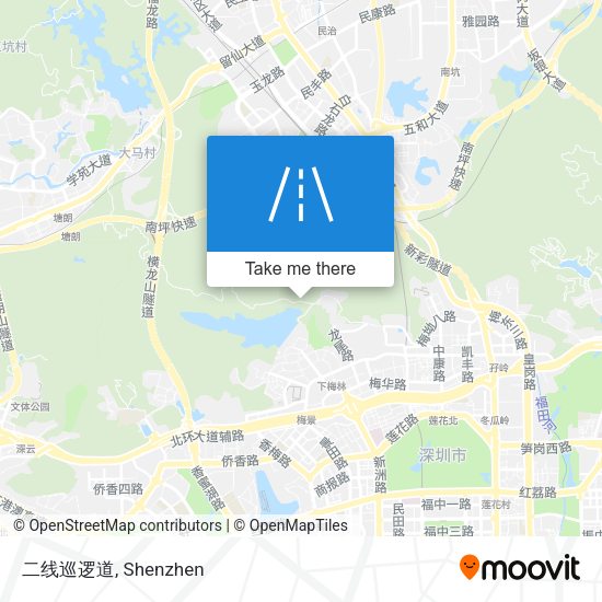 二线巡逻道 map