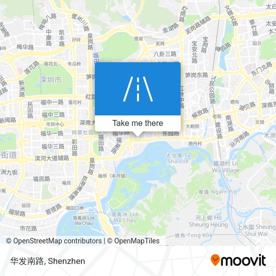 华发南路 map