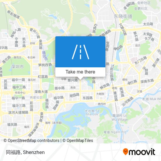 同福路 map