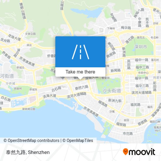 泰然九路 map