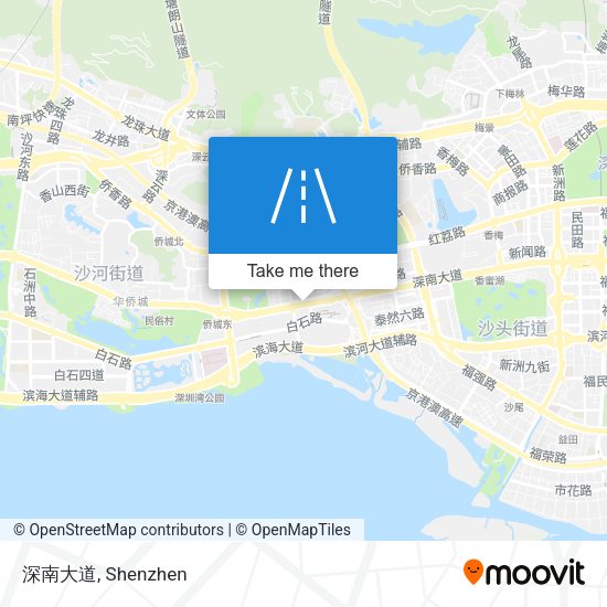 深南大道 map