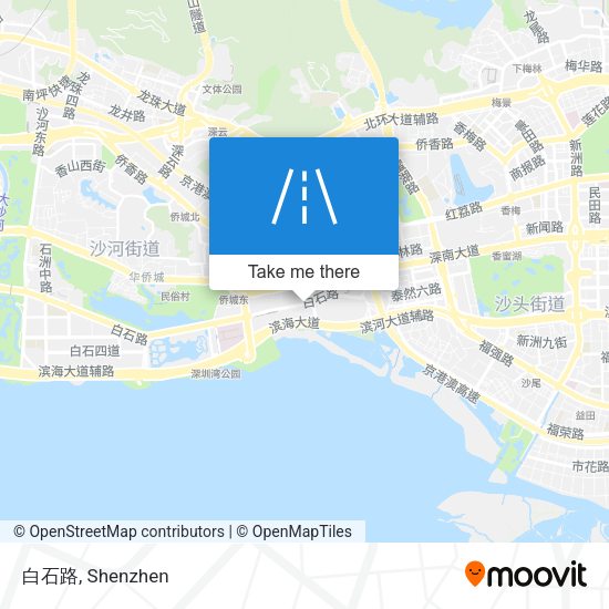 白石路 map