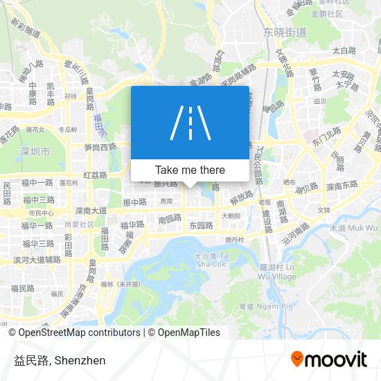 益民路 map