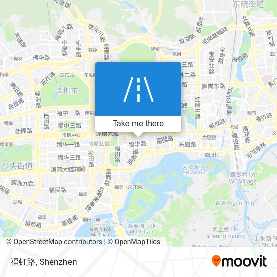 福虹路 map