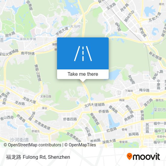 福龙路 Fulong Rd map