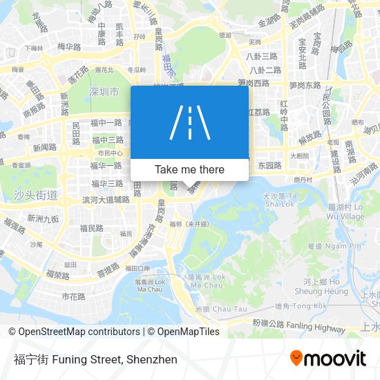 福宁街 Funing Street map