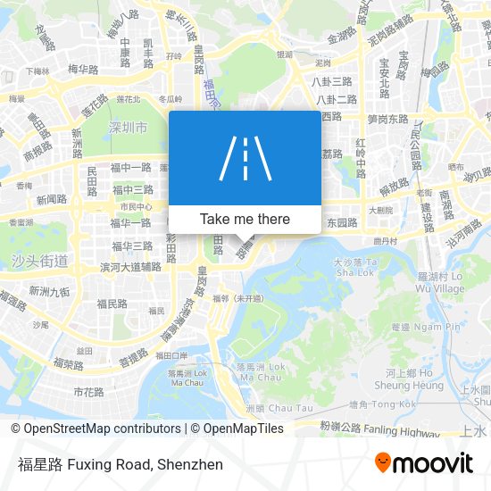 福星路 Fuxing Road map