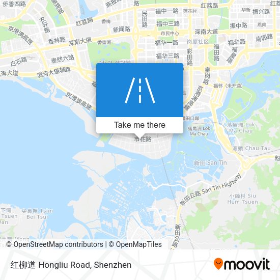 红柳道 Hongliu Road map