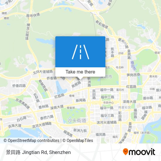 景田路 Jingtian Rd map
