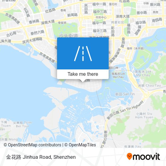 金花路 Jinhua Road map