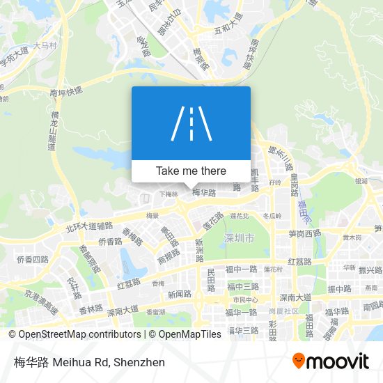 梅华路 Meihua Rd map