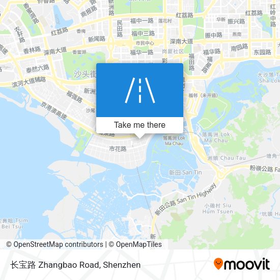 长宝路 Zhangbao Road map