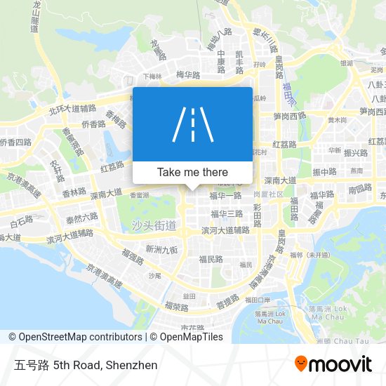 五号路 5th Road map