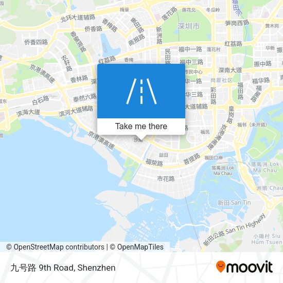 九号路 9th Road map