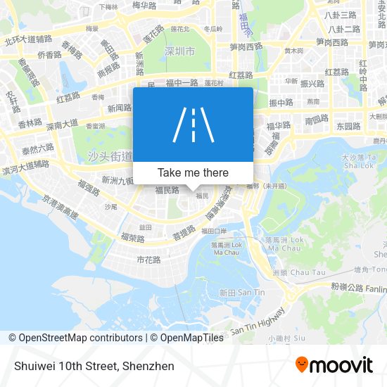 Shuiwei 10th Street map