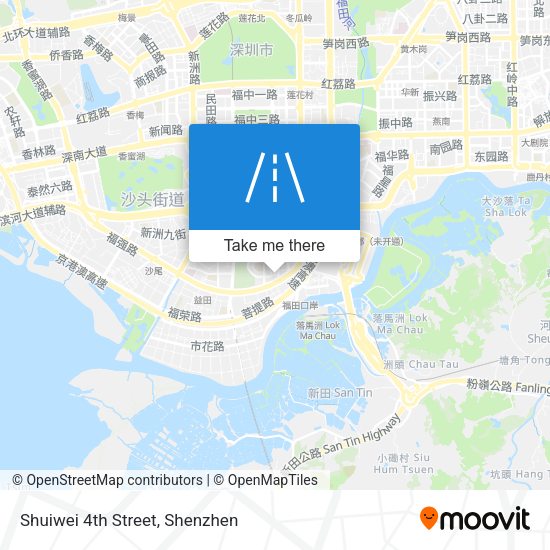Shuiwei 4th Street map