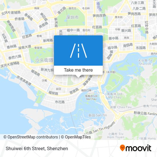Shuiwei 6th Street map